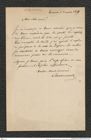 Nachlass Franz Steindachner, Brief von L. Sarzanowski an Franz Steindachner (04.03.1878), Inv.Nr. 437.03, Seite 1